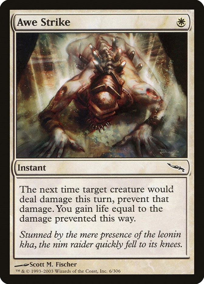 Image for Awe Strike (6) - Magic: The Gathering