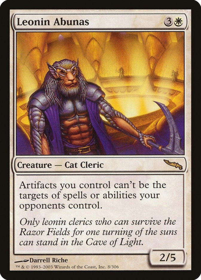 Image for Leonin Abunas (8) - Magic: The Gathering