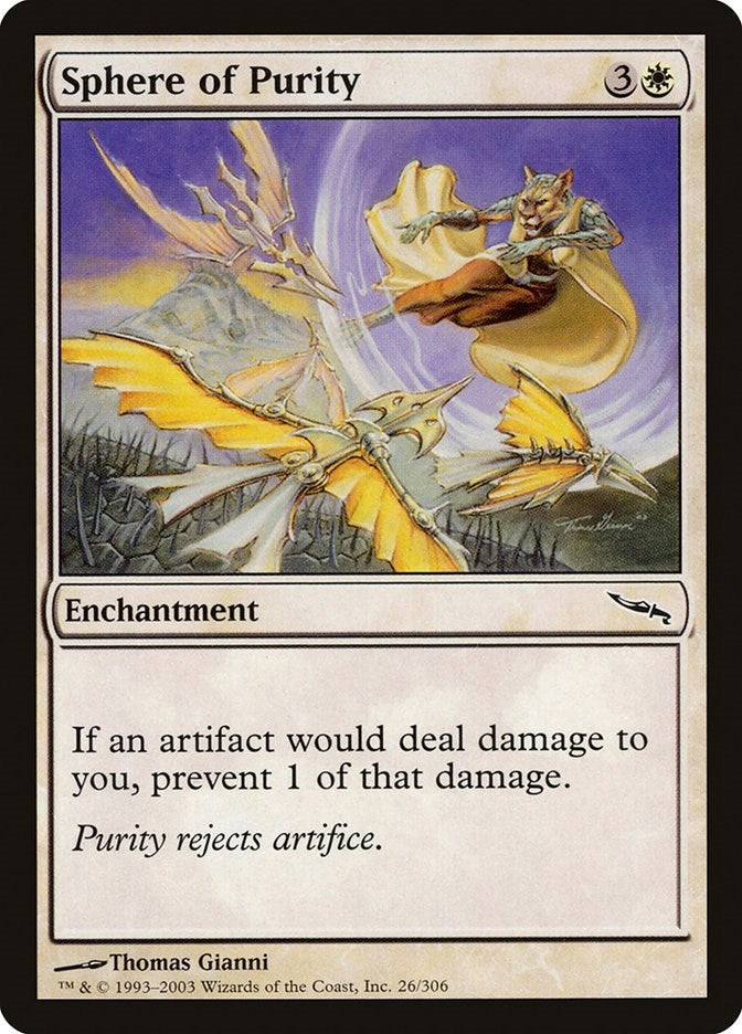 Image for Sphere of Purity (26) - Magic: The Gathering