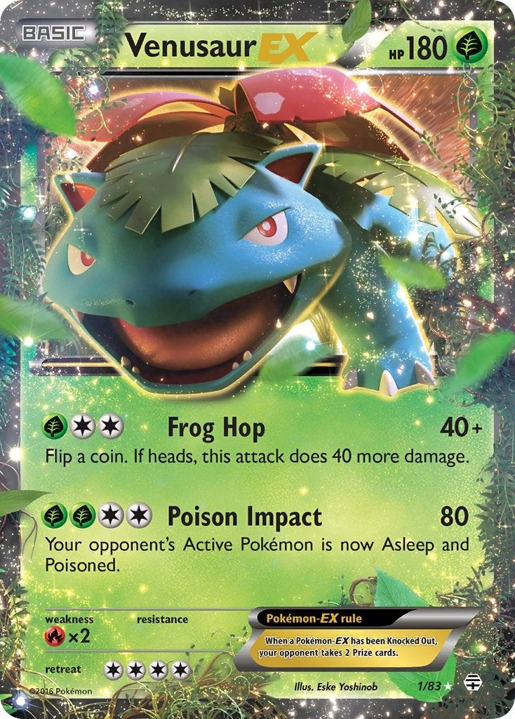 Image for Venusaur EX (1/83) - Pokemon