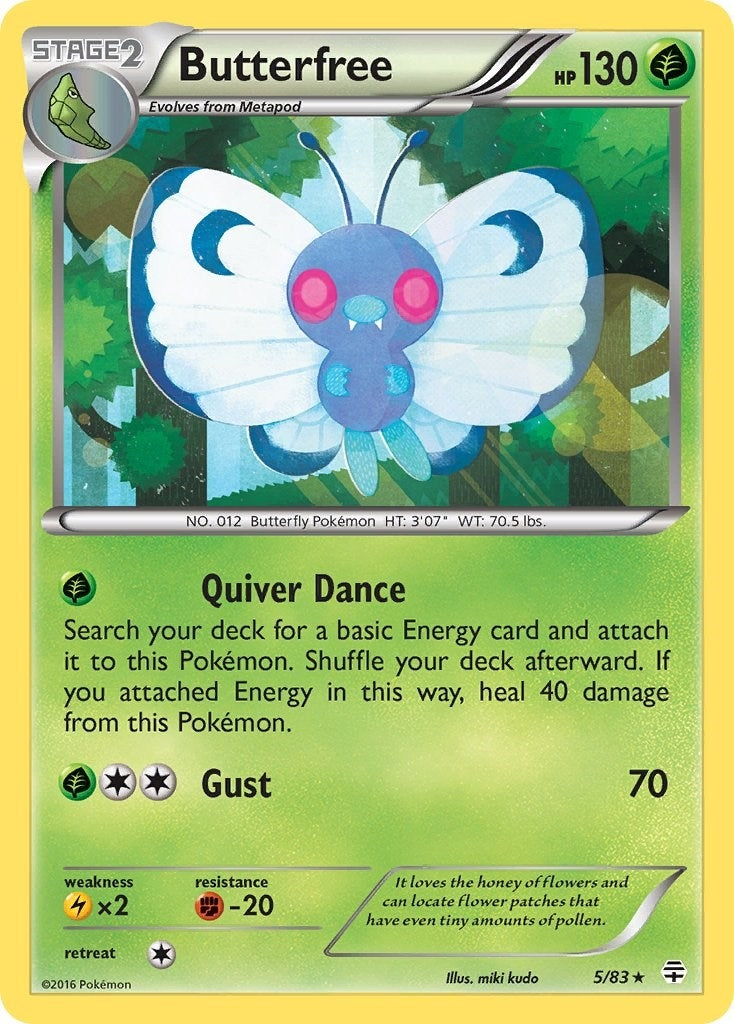 Image for Butterfree (5/83) - Pokemon
