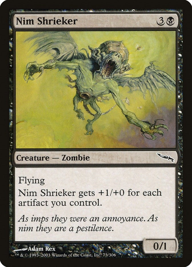 Image for Nim Shrieker (73) - Magic: The Gathering