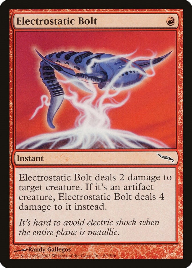 Image for Electrostatic Bolt (89) - Magic: The Gathering