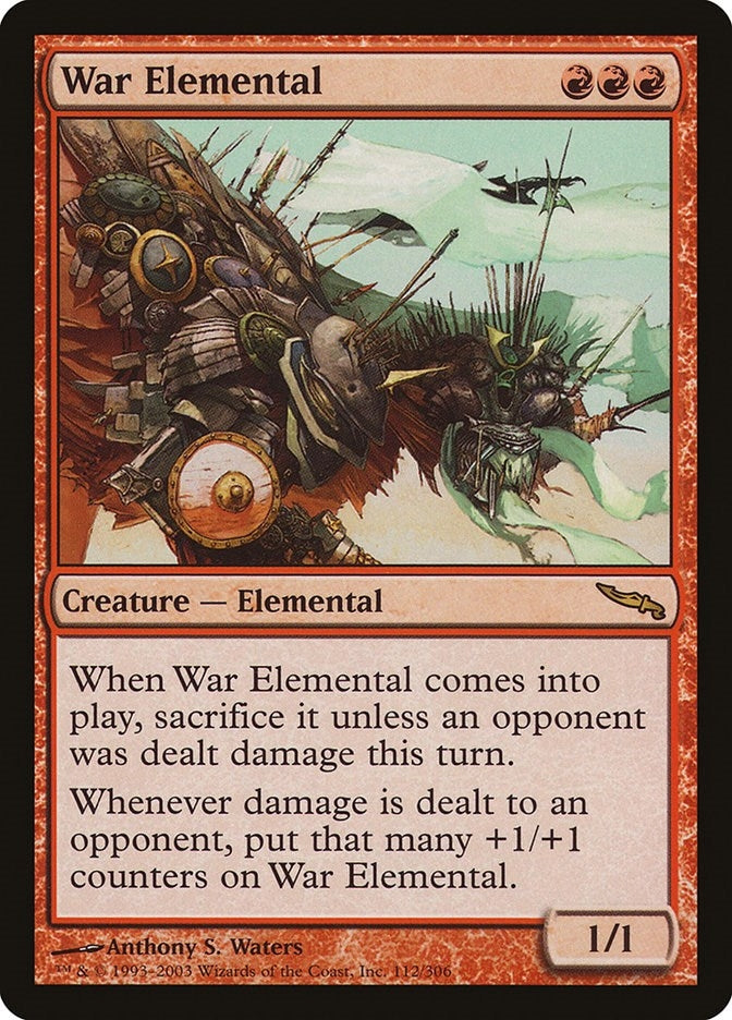 Image for War Elemental (112) - Magic: The Gathering