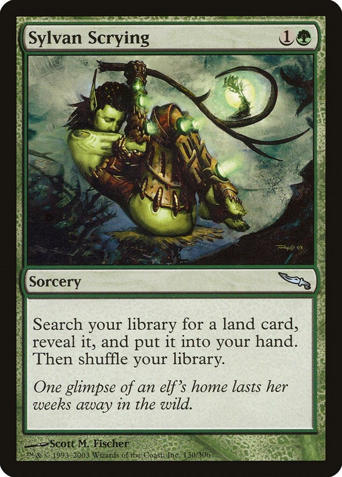 Image for Sylvan Scrying (130) - Magic: The Gathering