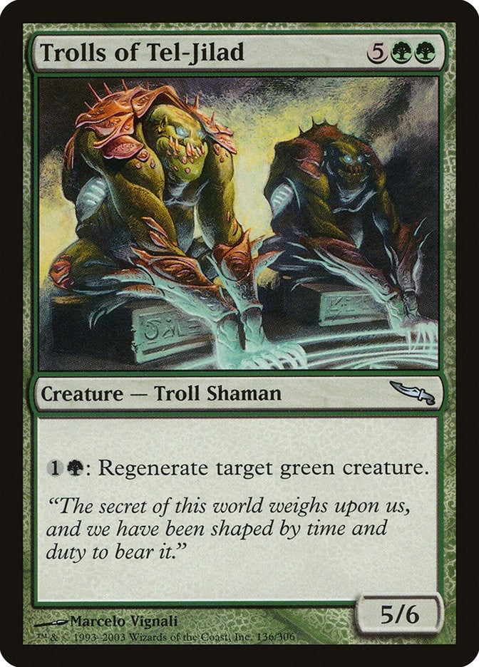 Image for Trolls of Tel-Jilad (136) - Magic: The Gathering