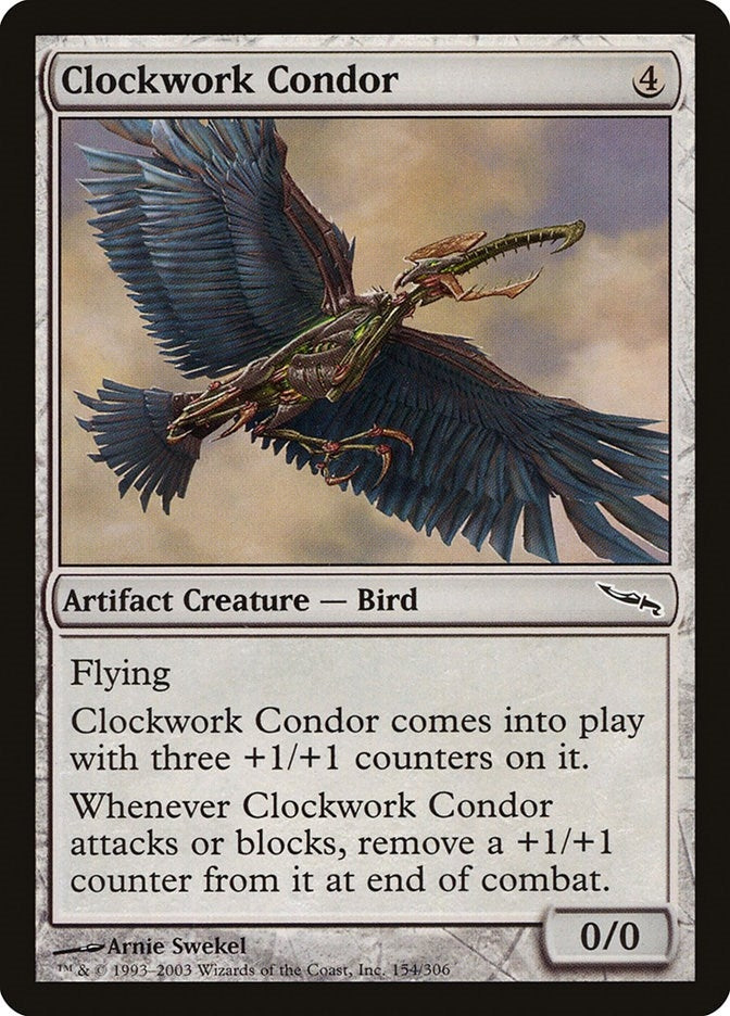 Image for Clockwork Condor (154) - Magic: The Gathering