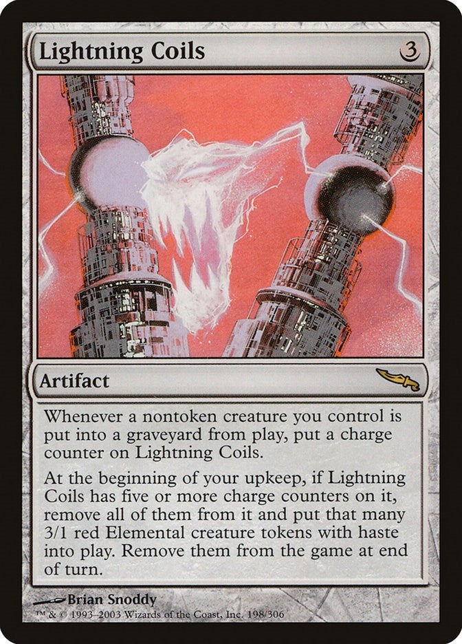 Image for Lightning Coils (198) - Magic: The Gathering