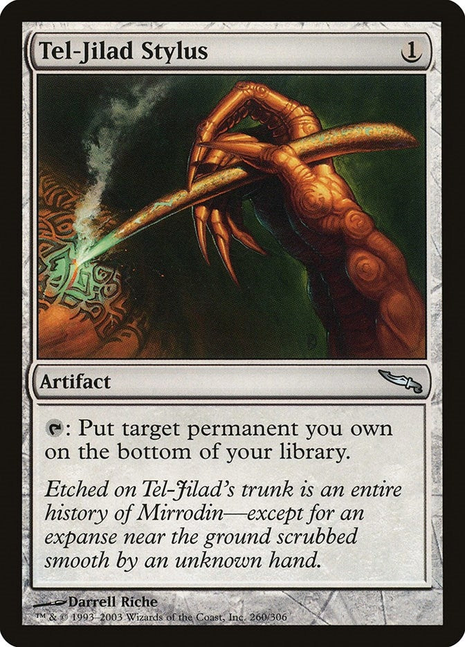 Image for Tel-Jilad Stylus (260) - Magic: The Gathering