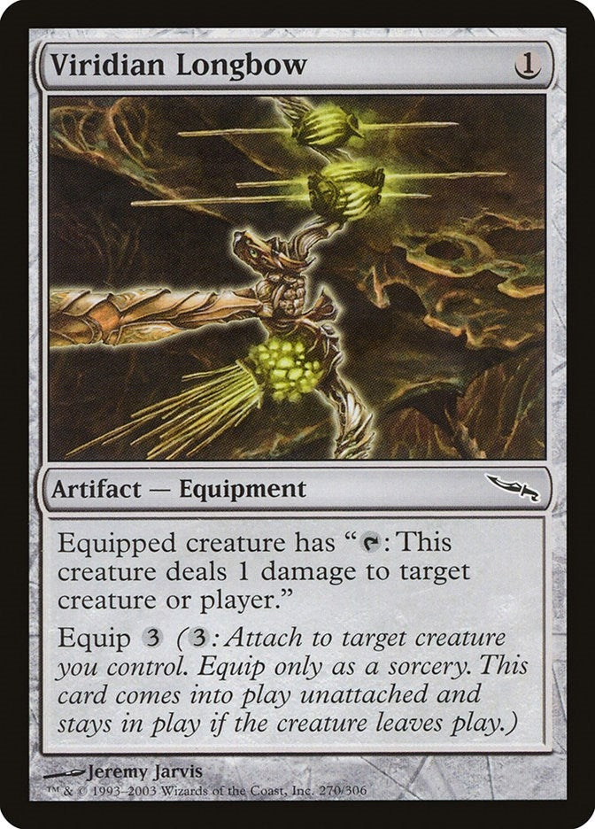 Image for Viridian Longbow (270) - Magic: The Gathering
