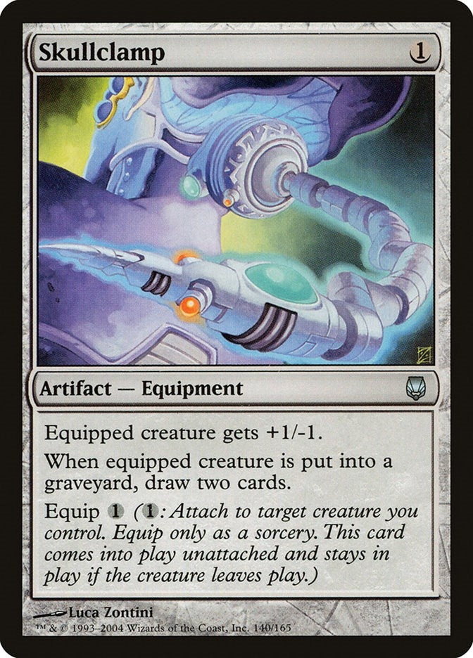 Image for Skullclamp (140) - Magic: The Gathering