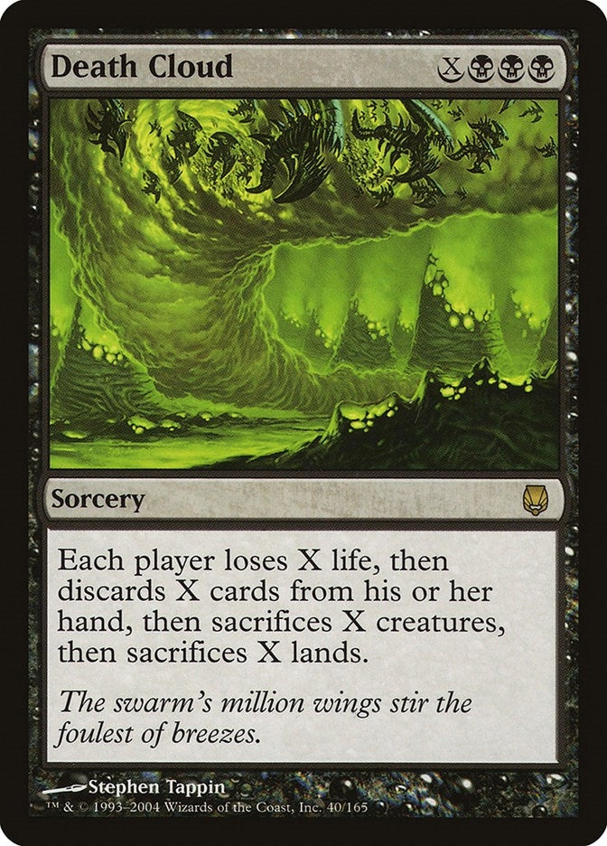 Image for Death Cloud (40) - Magic: The Gathering
