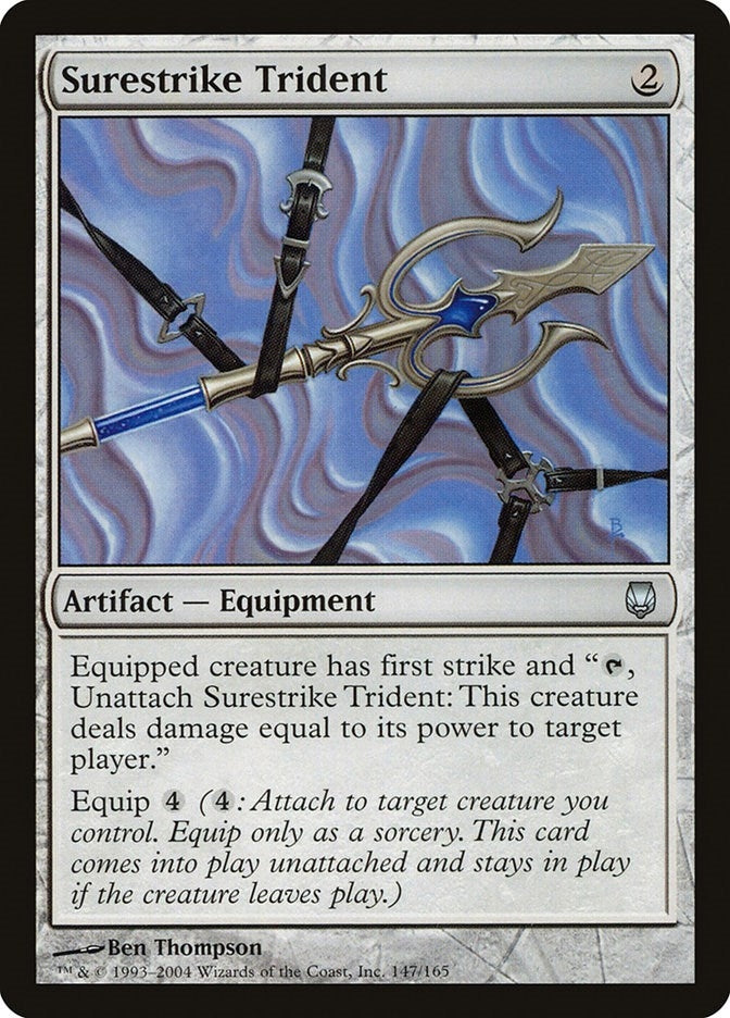 Image for Surestrike Trident (147) - Magic: The Gathering