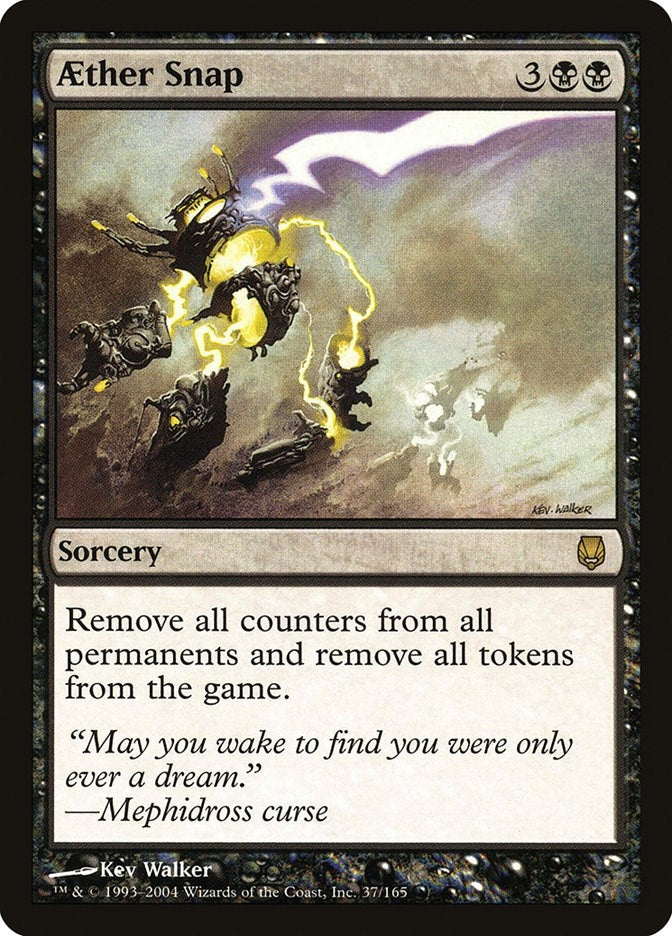 Image for Aether Snap (37) - Magic: The Gathering