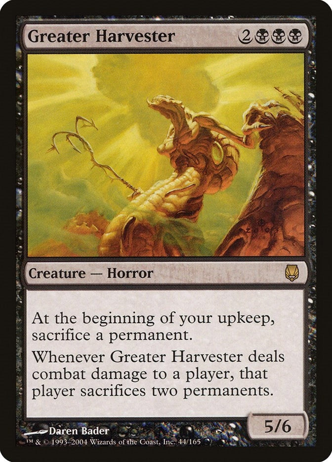 Image for Greater Harvester (44) - Magic: The Gathering