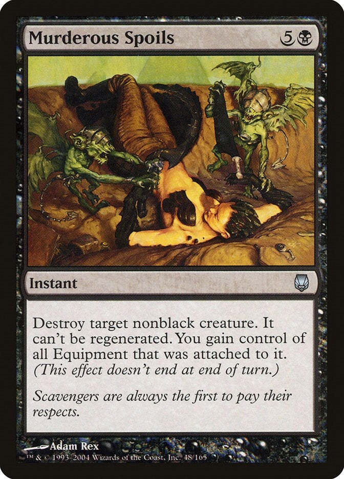 Image for Murderous Spoils (48) - Magic: The Gathering