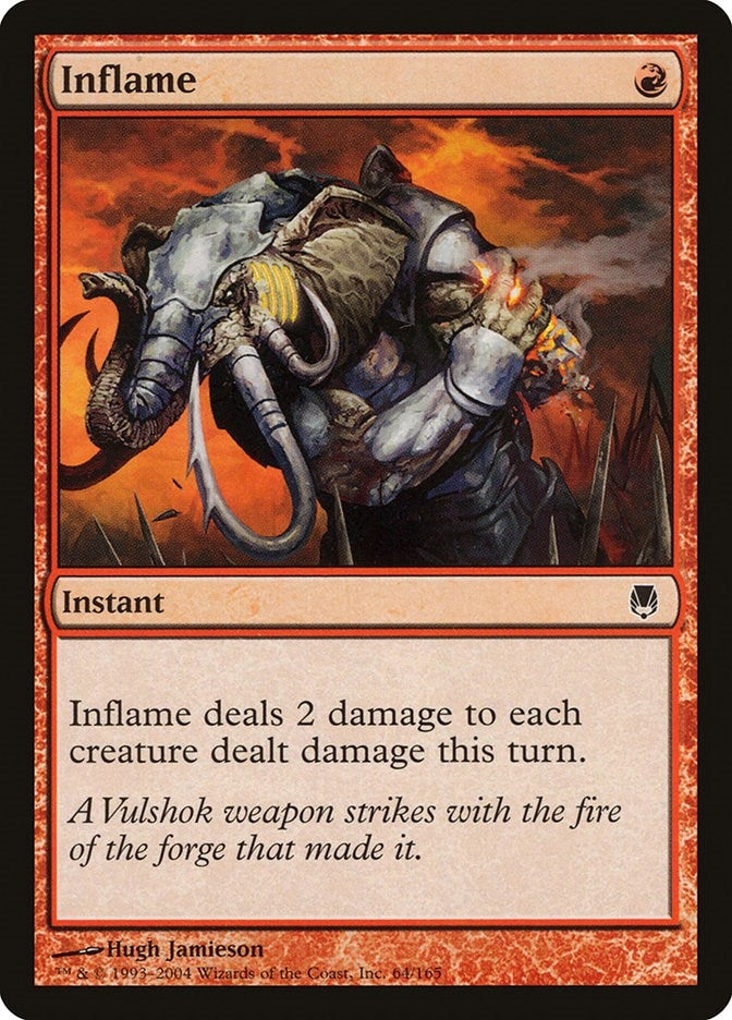 Image for Inflame (64) - Magic: The Gathering