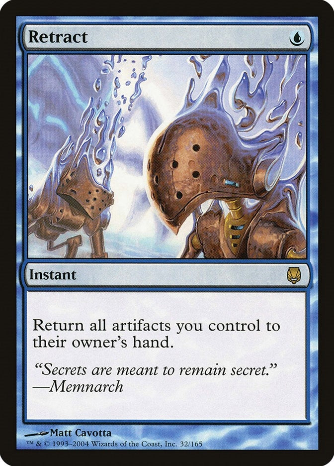 Image for Retract (32) - Magic: The Gathering