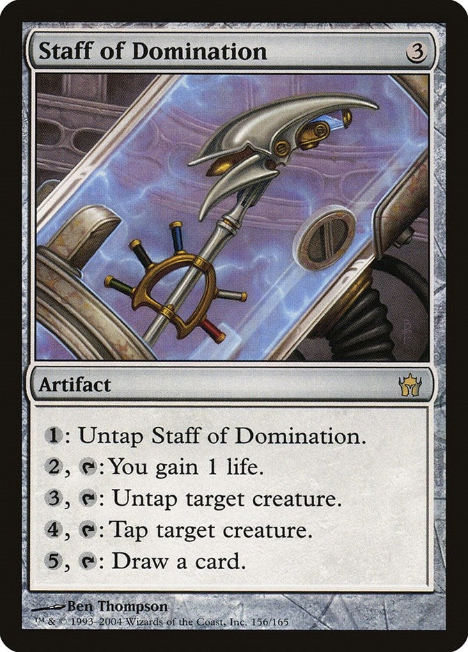 Image for Staff of Domination (156) - Magic: The Gathering