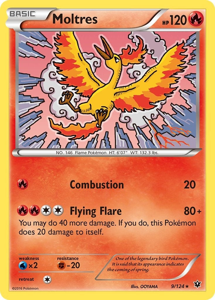 Image for Moltres (9/124) - Pokemon