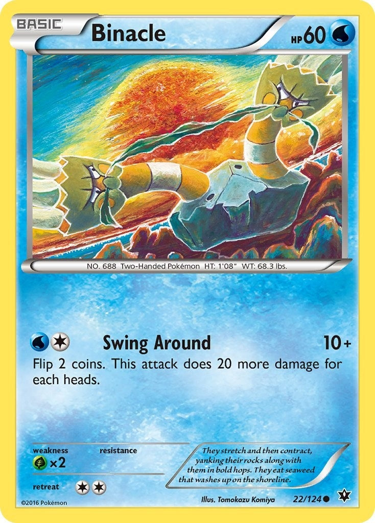 Image for Binacle (22/124) - Pokemon