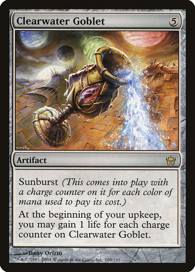 Image for Clearwater Goblet (109) - Magic: The Gathering