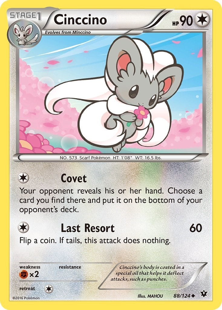 Image for Cinccino (88) (88/124) - Pokemon