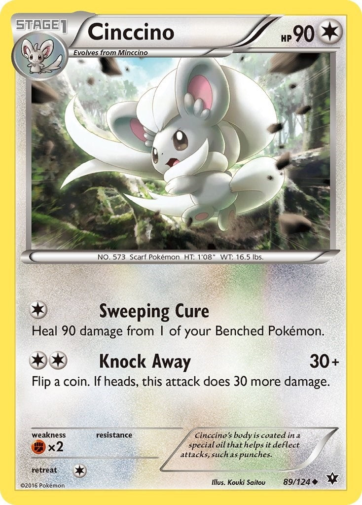Image for Cinccino (89) (89/124) - Pokemon