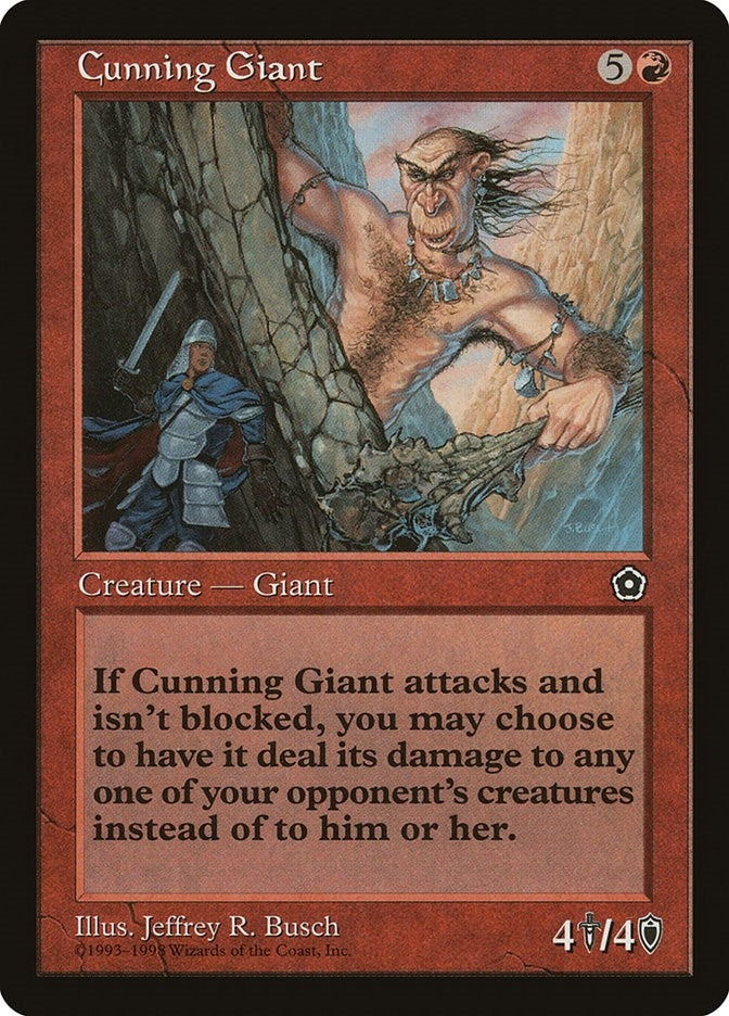 Image for Cunning Giant - Magic: The Gathering