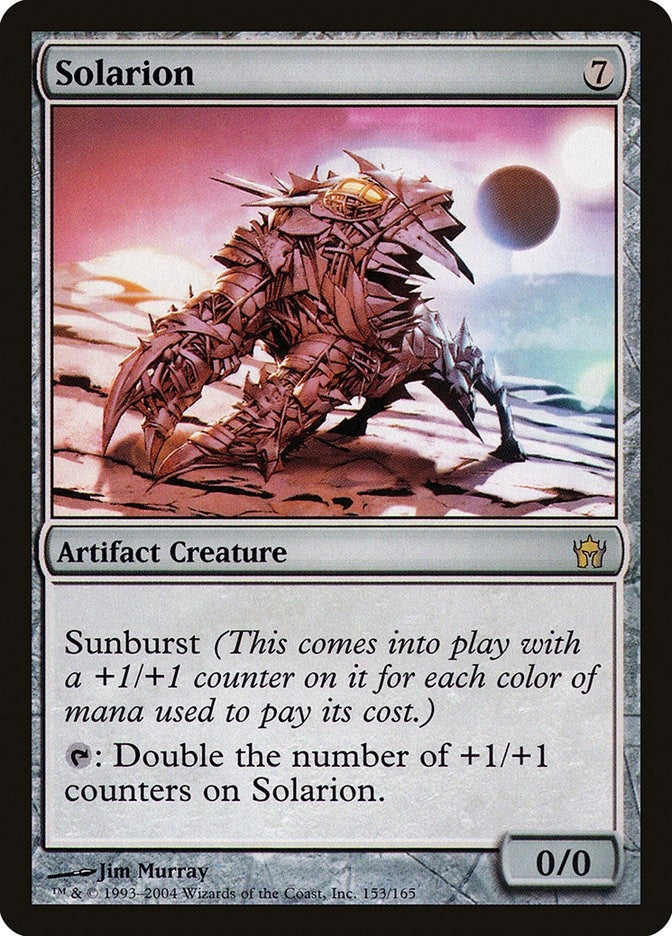 Image for Solarion (153) - Magic: The Gathering