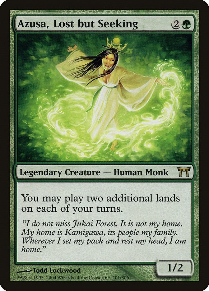 Image for Azusa, Lost but Seeking (201) - Magic: The Gathering