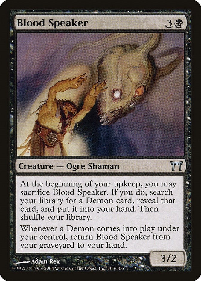 Image for Blood Speaker (103) - Magic: The Gathering