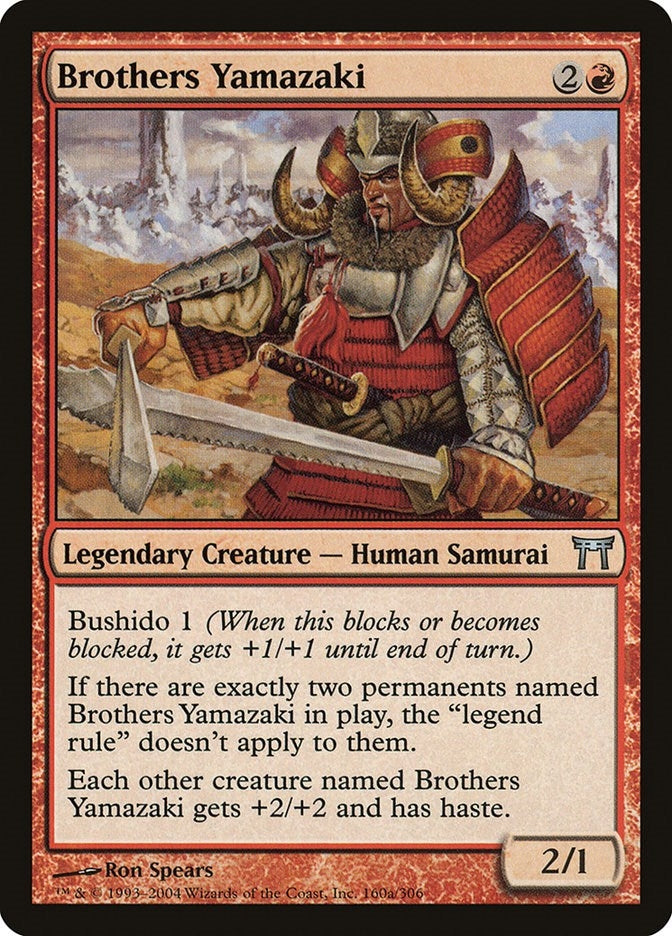 Image for Brothers Yamazaki (160a Sword) (160a) - Magic: The Gathering