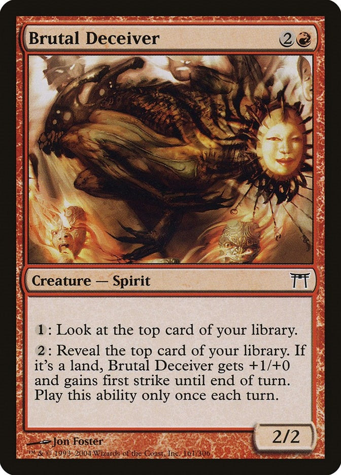 Image for Brutal Deceiver (161) - Magic: The Gathering
