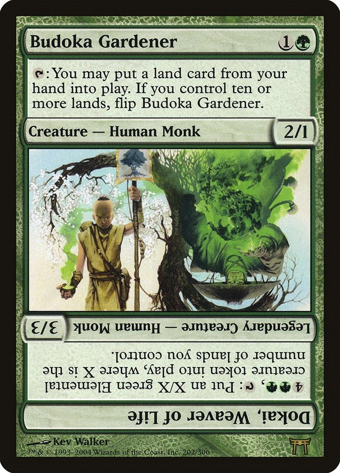 Image for Budoka Gardener // Dokai, Weaver of Life (202) - Magic: The Gathering