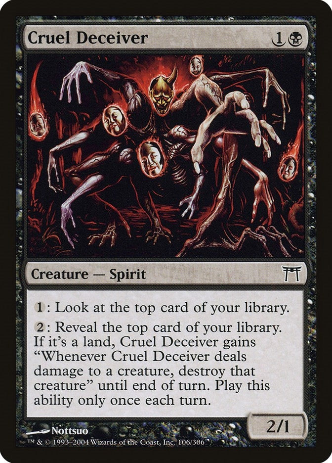 Image for Cruel Deceiver (106) - Magic: The Gathering