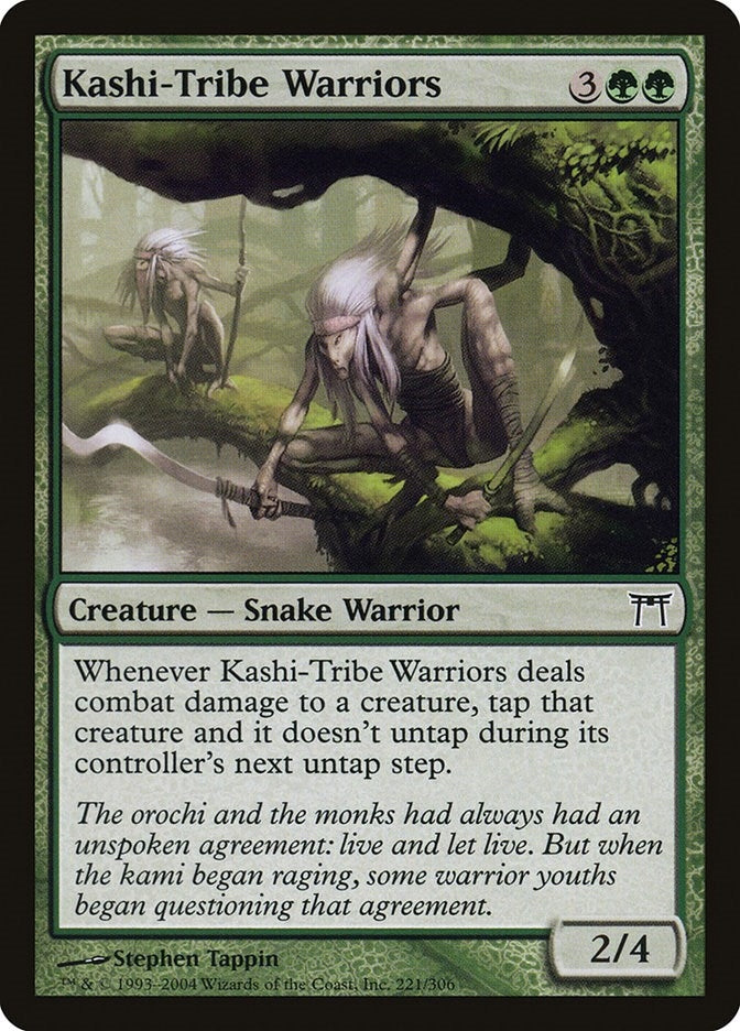 Image for Kashi-Tribe Warriors (221) - Magic: The Gathering