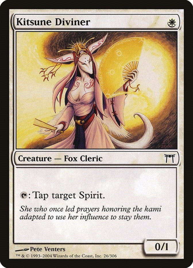 Image for Kitsune Diviner (26) - Magic: The Gathering