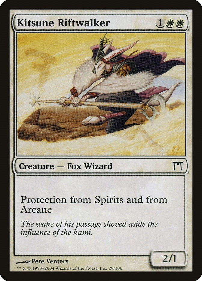 Image for Kitsune Riftwalker (29) - Magic: The Gathering
