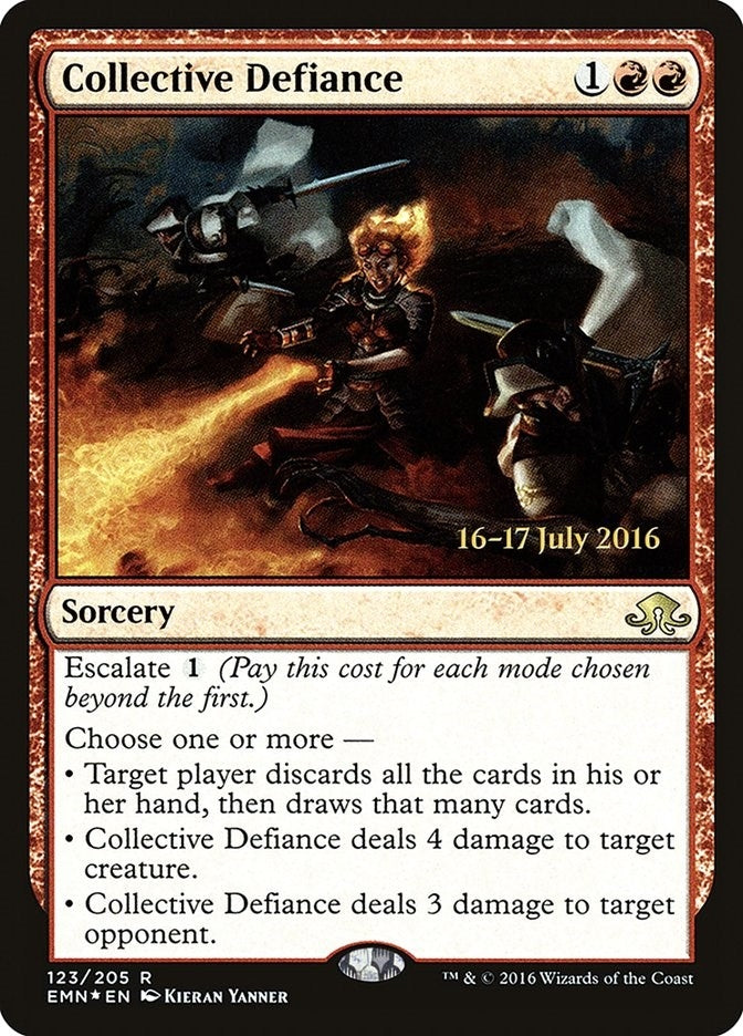 Image for Collective Defiance (123) - Magic: The Gathering