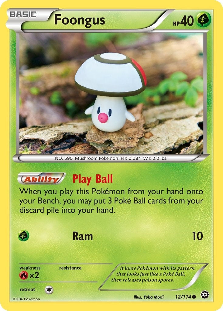 Image for Foongus (12/114) - Pokemon