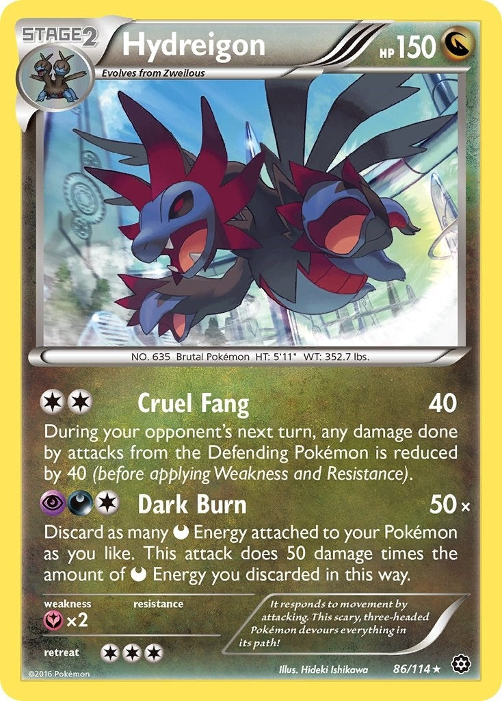 Image for Hydreigon (86/114) - Pokemon