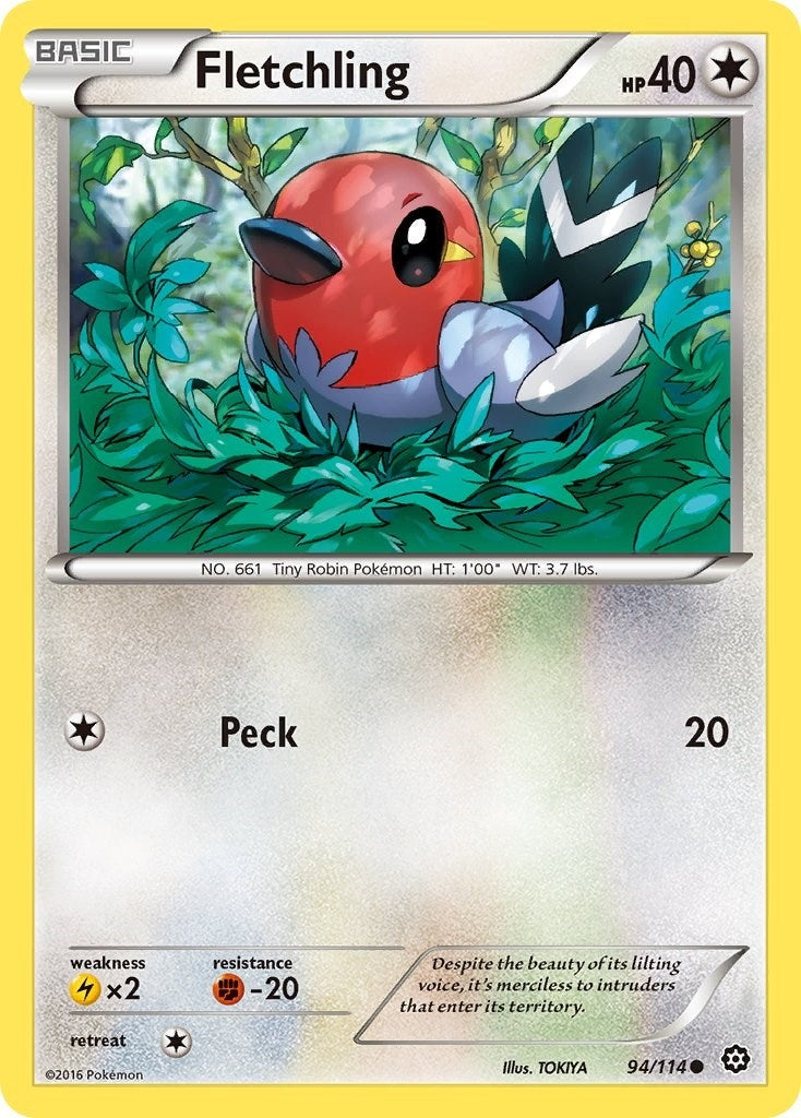 Image for Fletchling (94/114) - Pokemon