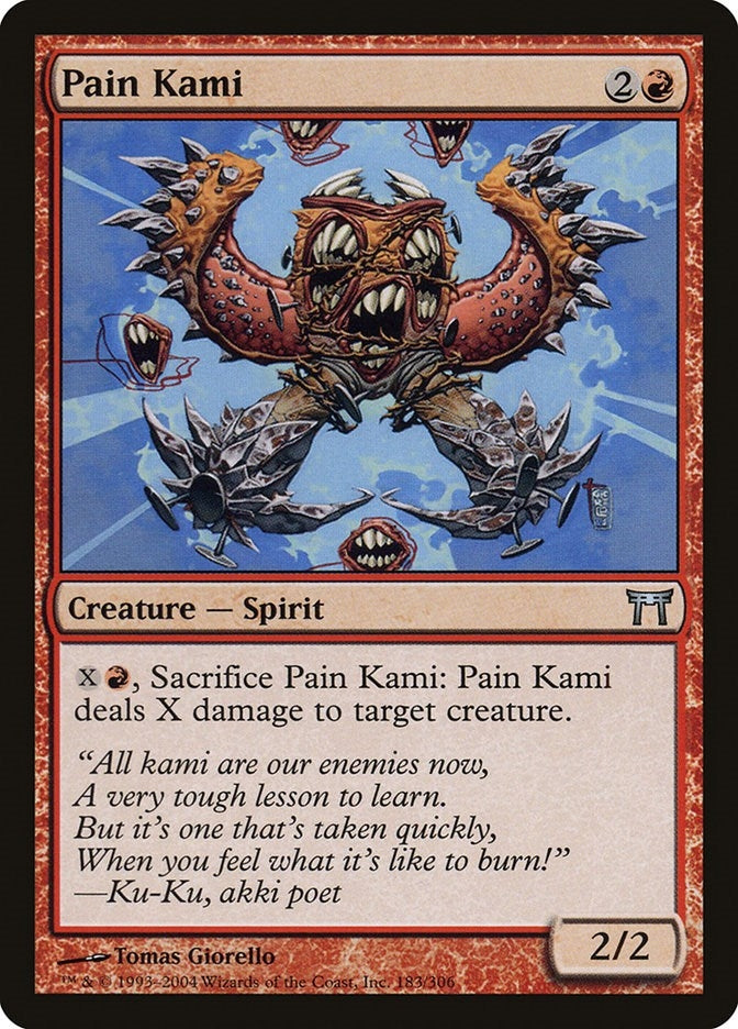 Image for Pain Kami (183) - Magic: The Gathering