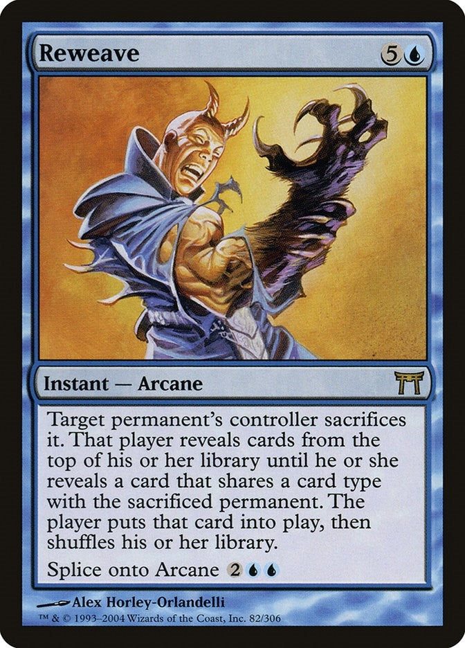 Image for Reweave (82) - Magic: The Gathering