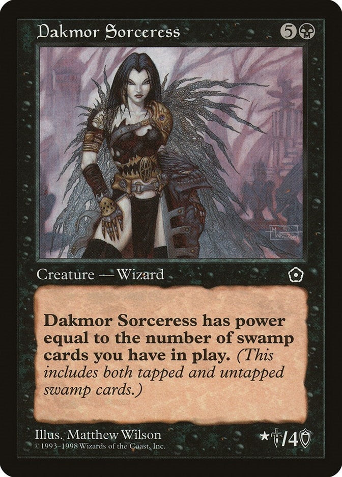 Image for Dakmor Sorceress - Magic: The Gathering