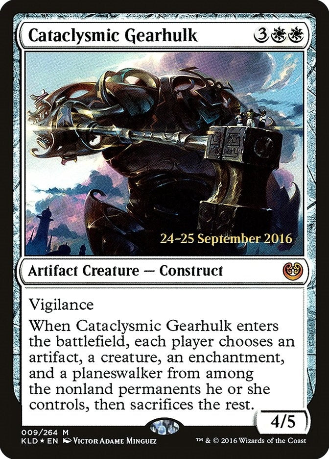 Image for Cataclysmic Gearhulk (9) - Magic: The Gathering