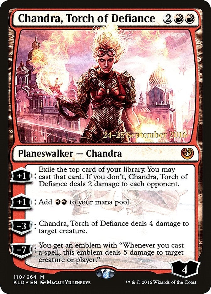 Image for Chandra, Torch of Defiance (110) - Magic: The Gathering