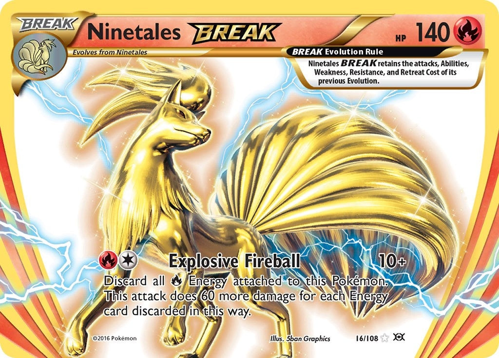 Image for Ninetales BREAK (16/108) - Pokemon