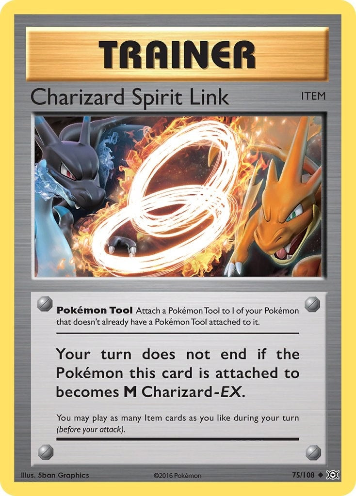 Image for Charizard Spirit Link (75/108) - Pokemon